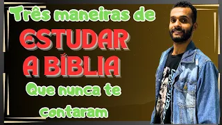 Como estudar a Bíblia (método infalível)| luziano santos