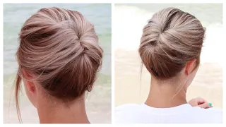 6 Easy Hairstyles | Buns and French Rolls by Another Braid