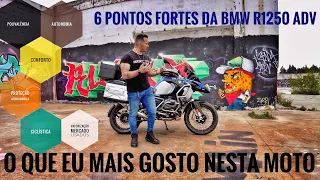 BMW R 1250 GS ADVENTURE O QUE EU MAIS GOSTO NESTA MOTO😁