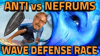 [Speedrunner Race] Factorio Wave Defense Race (best of 5) [PART 1] - AntiElitz vs. Nefrums [#12]