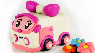 РОБОКАР ЭМБЕР / Пластилина / Sculpture robocar AMBER plasticine (Robocar Poli )