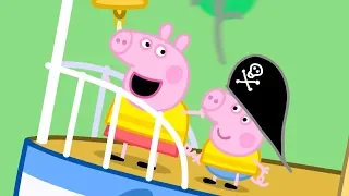 Peppa Pig in Hindi - Grandpa Pig ka Naav - हिंदी Kahaniya - Hindi Cartoons for Kids