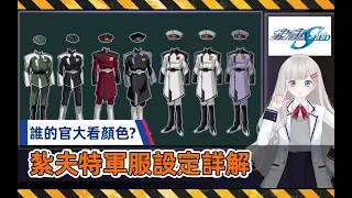 About army uniform of ZAFT, NO.37 anime commentary of mobile suit GUNDAM SEED.