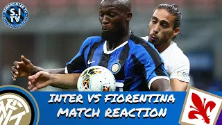 Match Reaction | Inter 0-0 Fiorentina | How Did We Not Score?