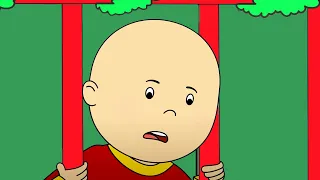 Grounded for Christmas | Caillou Cartoon