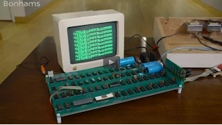 Apple-1 Computer, featured in History of Science and Technology