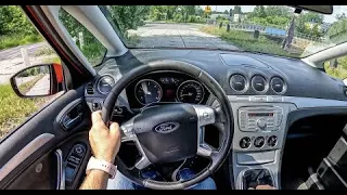 2008 Ford S-Max [2.0 TDCI 140HP] |0-100| POV Test Drive