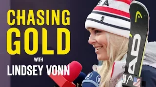 Lindsey Vonn Reacts to Olympic Bronze | Chasing Gold | Pyeongchang 2018 | Eurosport