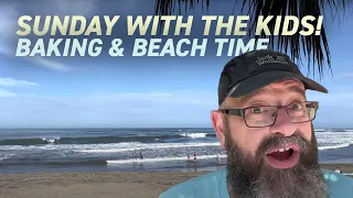 Sunday with the Kids, Baking and Some Beach Time | Vlog 31 July 2022