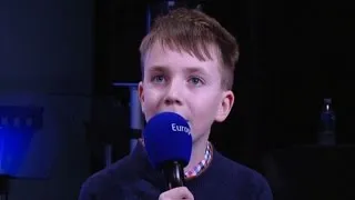 Maximilian, 11 ans, à l'Université