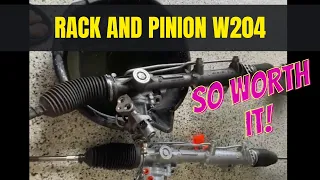 Replacing Rack and Pinion on C Class Mercedes