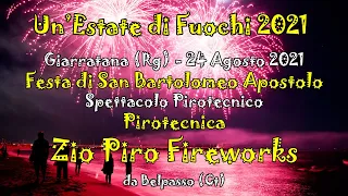 ESTATE 2021 - GIARRATANA (Ct) - ZIO PIRO FIREWORKS (Night Show)