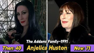 The Addams 🔥🔥(1991 VS 2023) 🌟🌟 - Then and Now [32 Years After]#anjelicahuston    #christopherlloyd