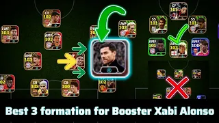 3 Best Formation To Use If You Purchased Xabi Alonso 😌 | eFootball 24
