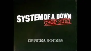System of a Down - Chop Suey studio vocal track + piano
