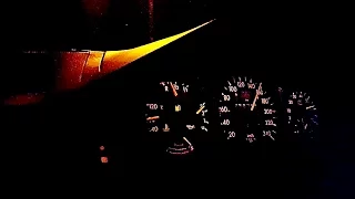 Mercedes W124 300E acceleration 0-180kmh