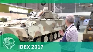 IDEX 2017: K21 Infantry Fighting Vehicle