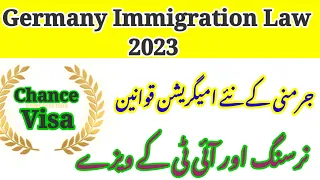 Germany Immigration Law 2023