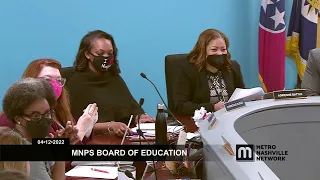 04/12/22 MNPS Board of Education