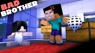 BABY HEEKO THE BAD BROTHER OF BABY HAIKO - MONSTER SCHOOL VERY TOUCHING MINECRAFT STORY