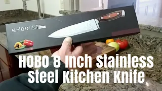 HOBO 8 Inch Stainless Steel Kitchen Knife ( REVIEW )