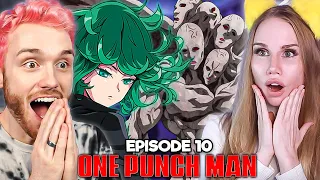 ALIEN INVASION?! S-TIER HEROES ASSEMBLE!!! | One Punch Man S1E10 Reaction