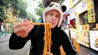 $10 SICHUAN Street Food Haul In CHENGDU...First Time Eating Chicken Feet...🇨🇳