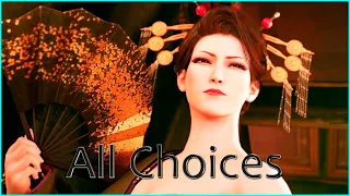 Madam M's Massage | Final Fantasy VII Remake Game | All Choices
