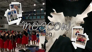 VLOG from Moscow // Влог с сорев • Синхронное фигурное катание, 5 этап Кубка России "Весенний Кубок"