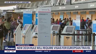 New requirements for Americans traveling to Europe