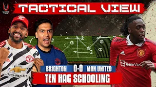 Tactical Analysis: Ten Hag Schools De Zerbi | Brighton 0-0 Man United (6-7 Pens) | Tactical View