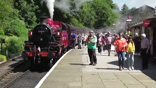 41241 at Oxenhope at 11:35am Sunday 2nd June 2024. Please subscribe to this channel.