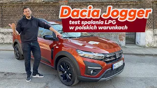 Nowa Dacia Jogger z LPG - cena, ile pali? TEST