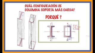 Columnas - diseño de columnas bajo carga céntrica - configuración de una columna (VÍDEO 6)