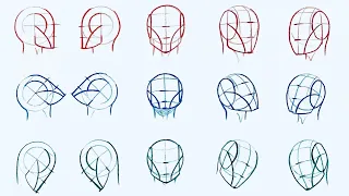 How to Easily Draw the Head from ANY ANGLE | Understanding the Loomis Method Part III