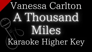 【Karaoke Instrumental】A Thousand Miles / Vanessa Carlton【Higher Key】