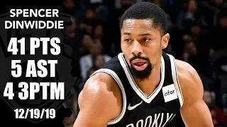 Dinwiddie notches career high 41 points in Nets vs. Spurs | 2019-20 NBA Highlights