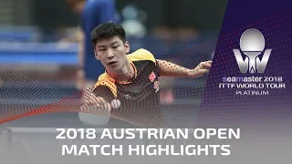 Xue Fei vs Chen Chien-An I 2018 ITTF Austrian Open Highlights (Pre)