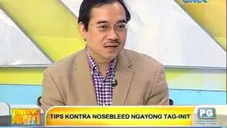 Unang Hirit: Tips Kontra Nosebleed Ngayong Tag-Init