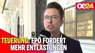 Teuerung: FPÖ fordert mehr Entlastungen