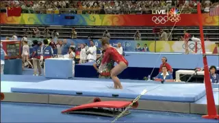 Shawn Johnson - Uneven Bars - 2008 Olympics All Around