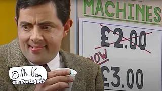 A melhor dica de lavanderia do Mr. Bean!| Clips engraçados do Mr Bean | Mr Bean em Português