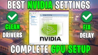 🔧 NVIDIA CONTROL PANEL: BEST SETTINGS TO BOOST FPS FOR GAMING in 2023 | COMPLETE GPU SETUP ✔️