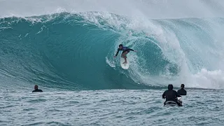 Epic Sunset Beach Surfing - John John Florence, Kelly Slater, João Chianca, Gabriel Medina - 2-16-23