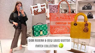Back in London! Dior Riviera, Louis Vuitton Match 🎾 Pre-Fall Collection, Prada & Fendace Shopping