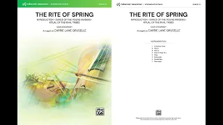 The Rite of Spring, arr. Carrie Lane Gruselle – Score & Sound