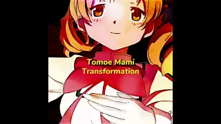 Tomoe Mami Transformation [Edit] #anime #edit #puellamagimadokamagica #madokamagica