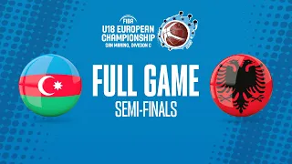 Azerbaijan v Albania | Full Basketball Game | FIBA U18 European Championship 2022 - Division C