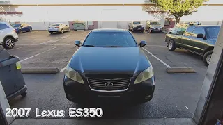 2007 Lexus ES 350 не заводится проблема в неожиданном месте