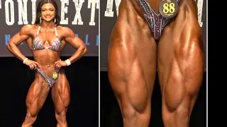 FEMALE BODYBUILDER TREE TRUNKS FOR LEGS (9 minutes)